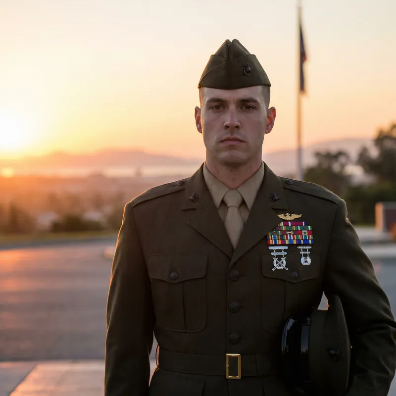 Dedicated Soldier at Attention | Uniform Display - Người lính Dedicated Soldier at Attention | Uniform Display - Người lính