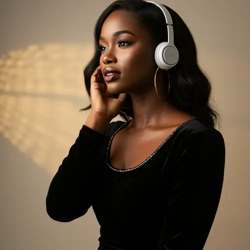 Classy Female Model Inspired by RnB Vibes