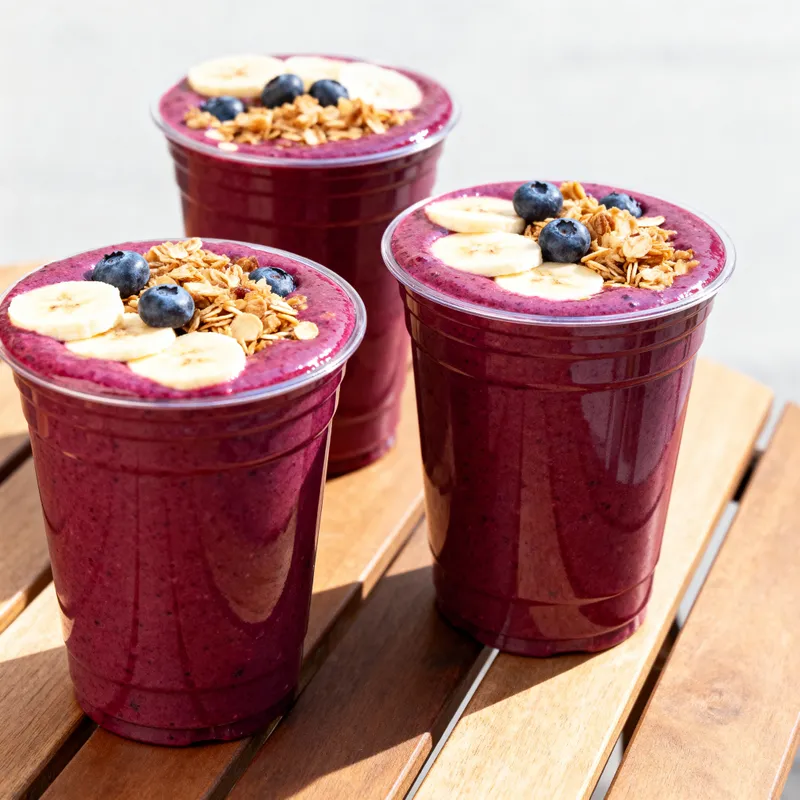 Get Delicious Açaí Cups: 300ml & 500ml Sizes
