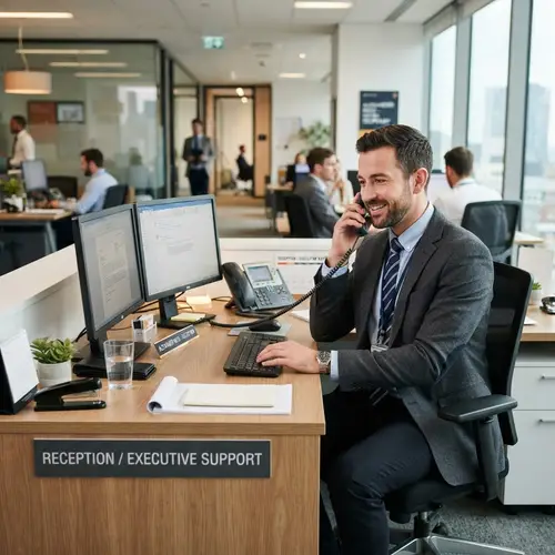 Professional Male Secretary Services