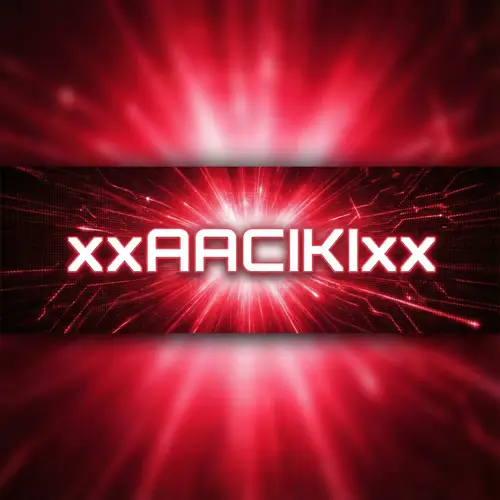 xxAACIKIxx Banner - Radiant Red Light Background