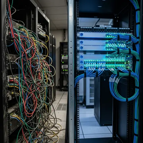 Chaos vs. Calm: A Dual Server Room Experience