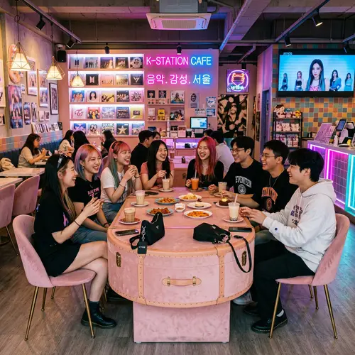 Contemporary K-Pop Inspired Elliptical Trunk for Eight