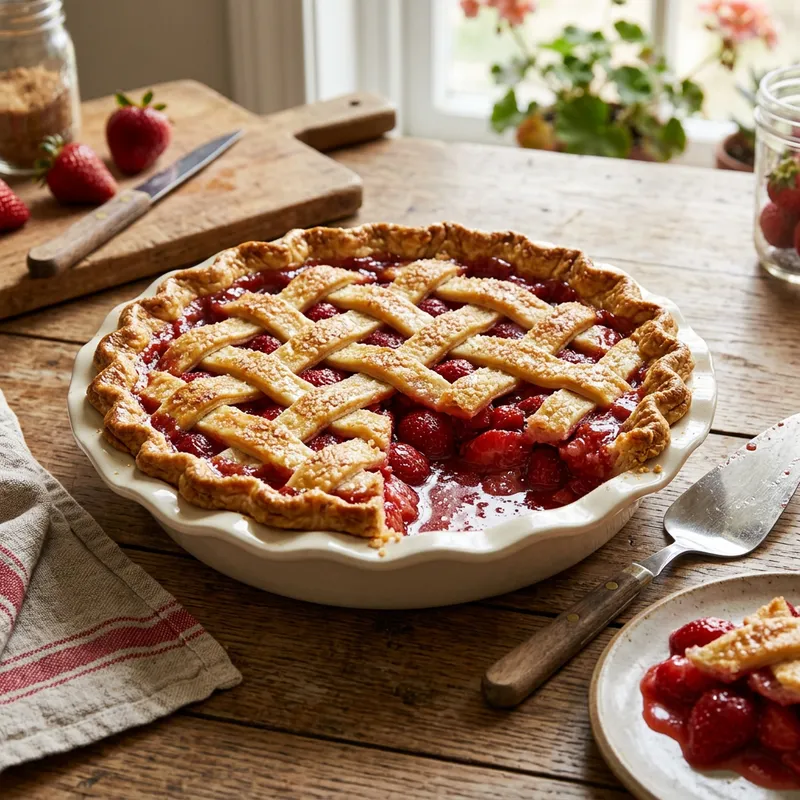 Delicious Strawberry Pie Recipe