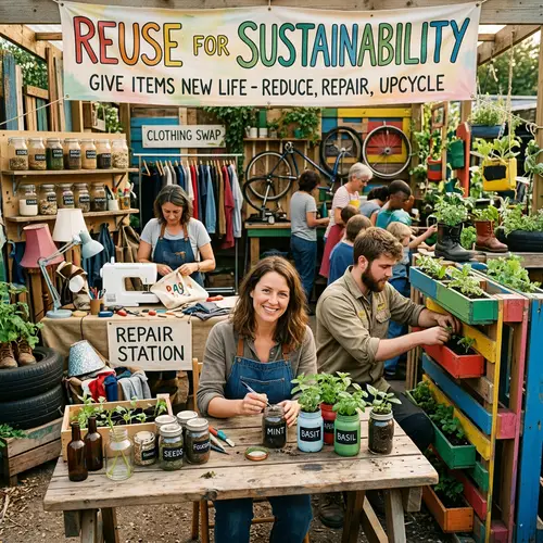 Image Generation for Sustainability and Reuse