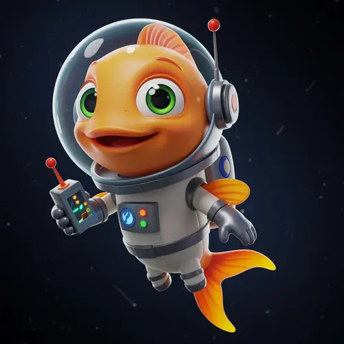 3D Cartoon Character Creation: Peztronauta