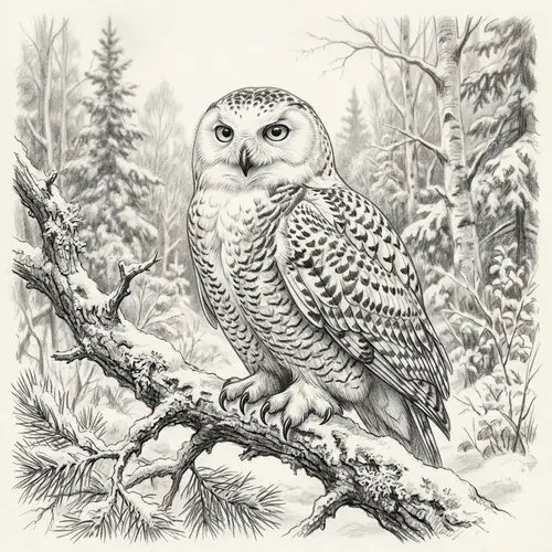 Beautiful Pencil Drawing of Animals