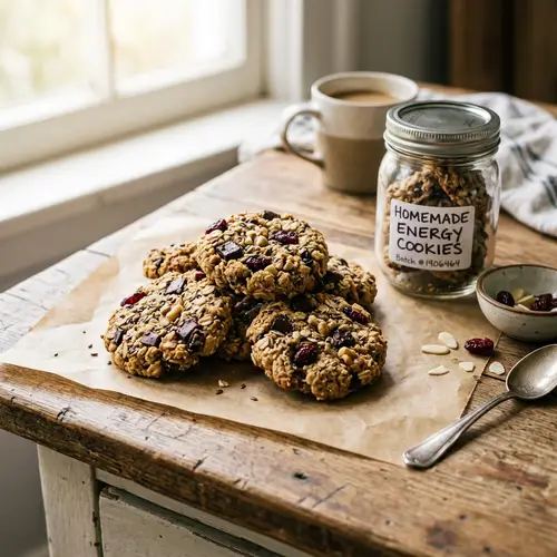 Nutritious Energy Cookies for Your Active Lifestyle