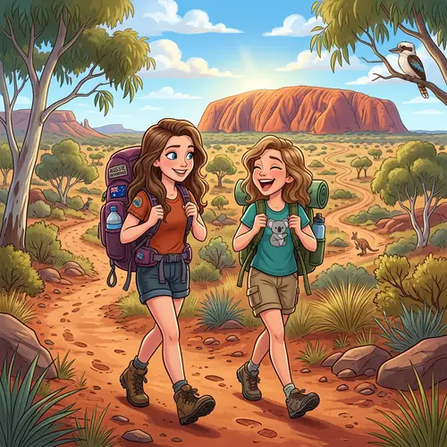Disney Adventure: Two Girls Backpacking in Australia