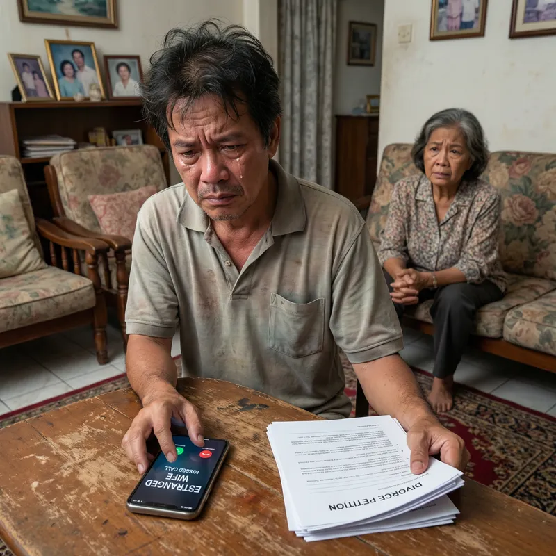 Desperate Father's Heartbreak: Betrayal by Estranged Wife and a Mother's Concern