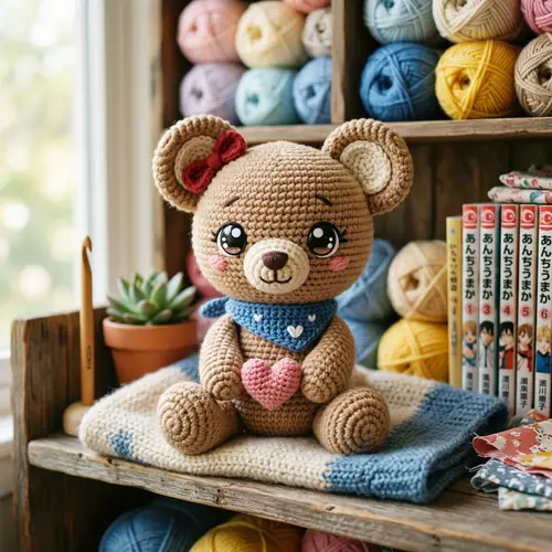 Crochet Imagery: Anime Teddy Bear Patterns