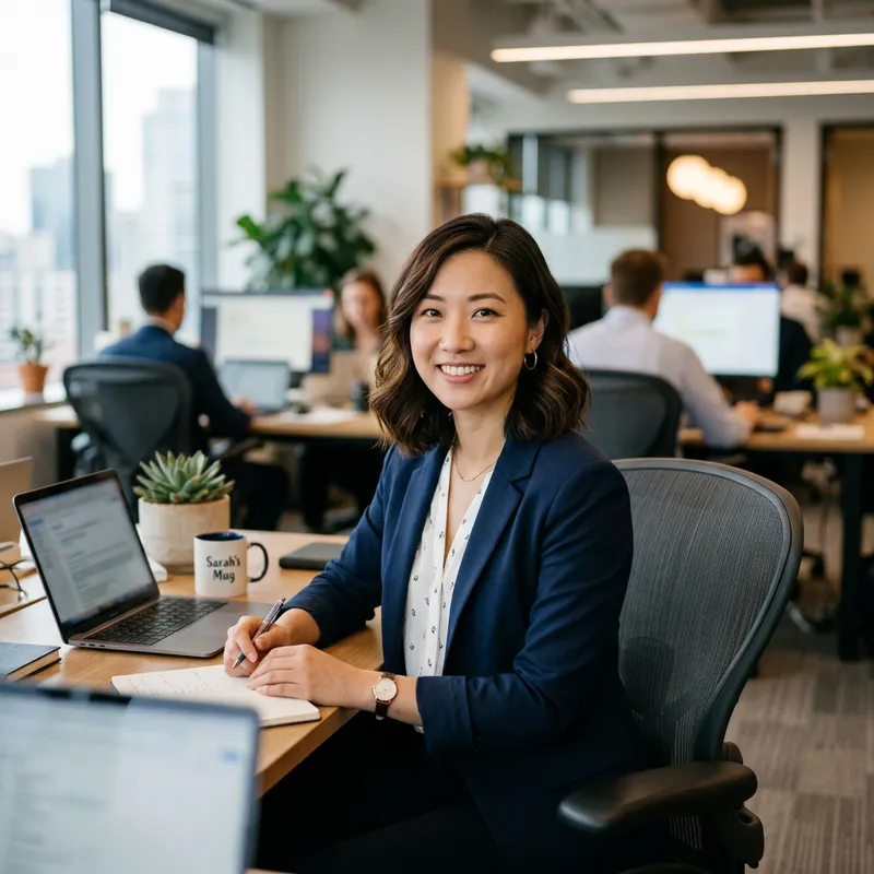 Portrait Woman in Office | Professional Photography Portfolio