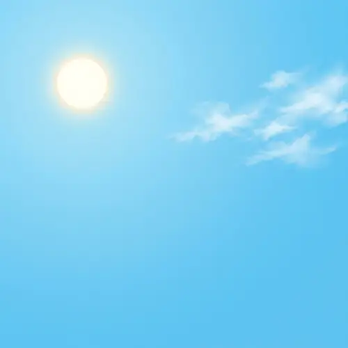 Minimalist Skye Art: Serene Clouds and Sun | Website