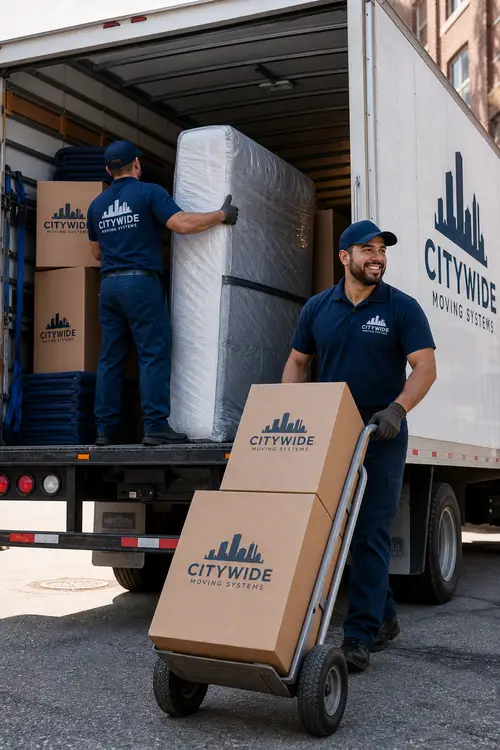 Professional Movers Loading Your Belongings Safely