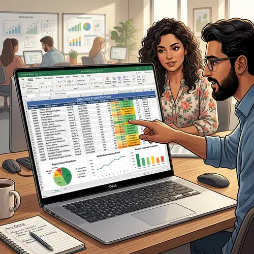 Excel Data Entry Project Portfolio Tips