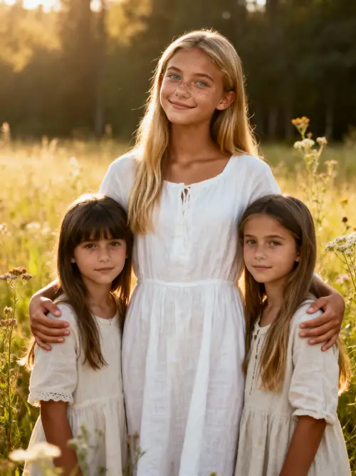 Empathetic 19-Year-Old Blonde Leader