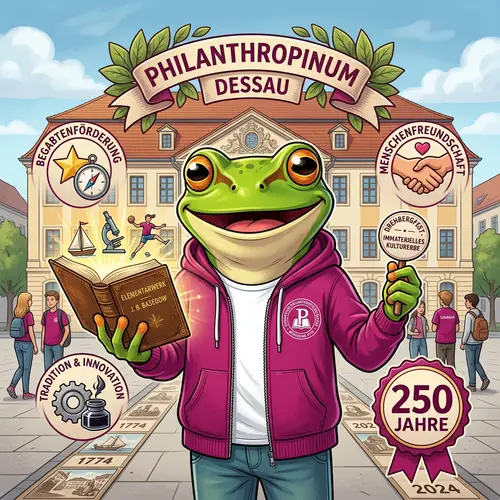 Philanthropinum Dessau Mascot Creation