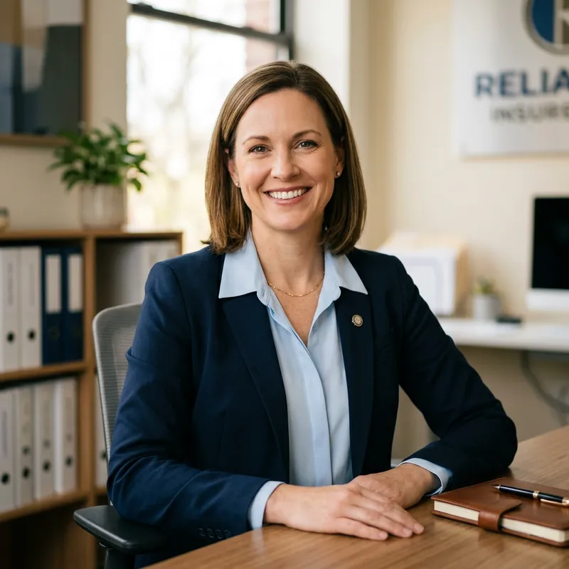 Professional Insurance Agent Headshot