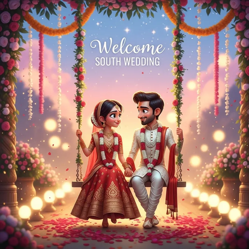 Charming Indian Wedding Welcome Board Designs Charming Indian Wedding Welcome Board Designs