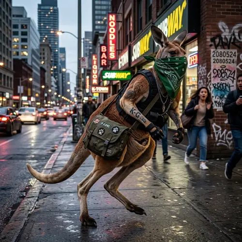 Gangster Kangaroo in HD: Urban Adventure