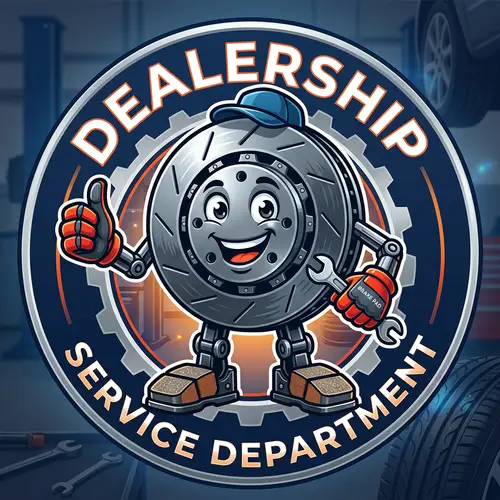 Innovative Dealership Service Mascot Design