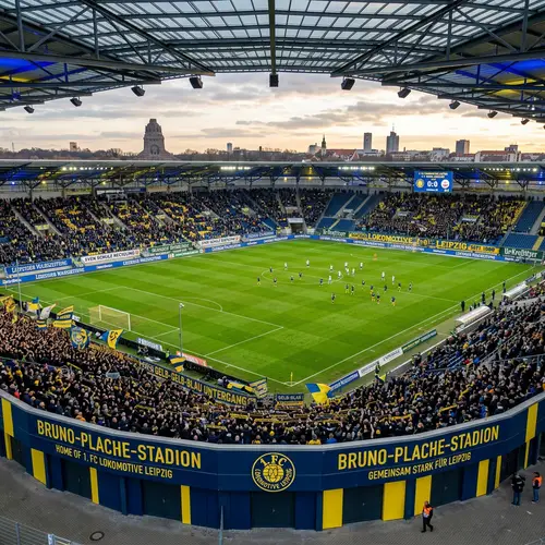 Lokomotive Leipzig Stadium Design - 25,000 Capacity