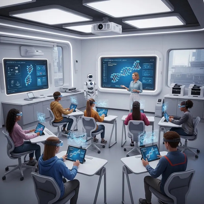 Future Classroom: AI & Augmented Reality Learning Future Classroom: AI & Augmented Reality Learning