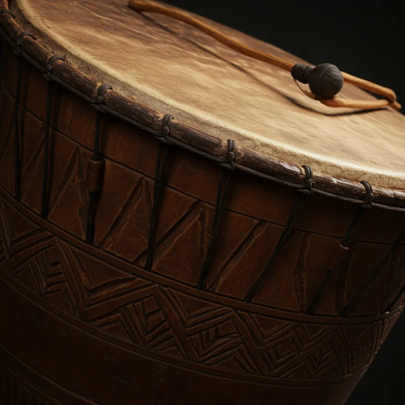 African Balafon Drum - Unique Musical Instrument