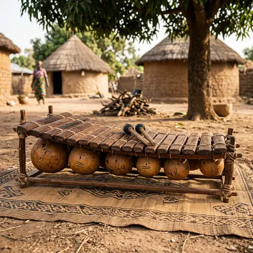 African Balafon Drum - Unique Musical Instrument