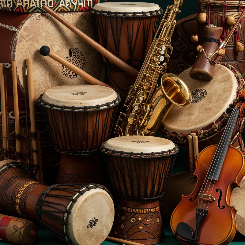 African and Western Instruments - ABATO RHYTHM