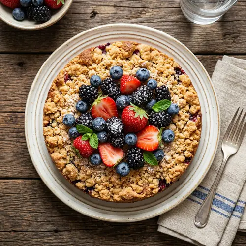 Delicious Berry-Topped Cake | Stunning Dessert for Any Occasion