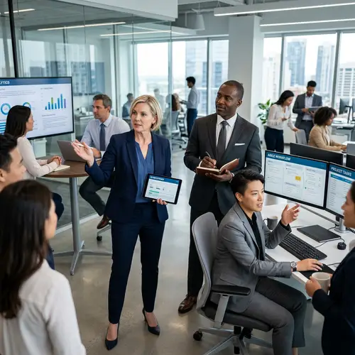 Modern Senior Supervisor Duties Illustration