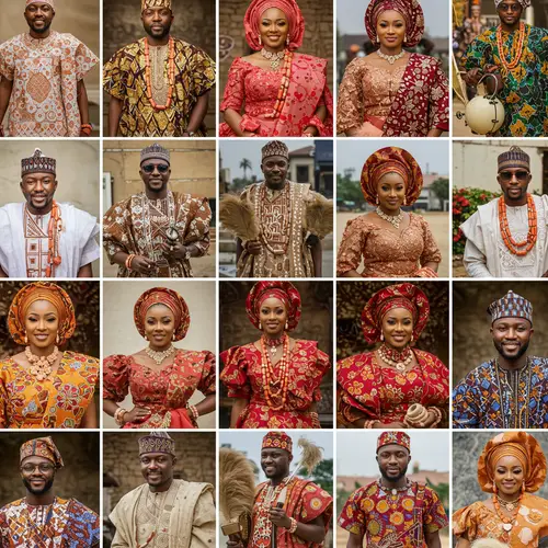Nigerian Ethnic Groups and Their Traditional Attire