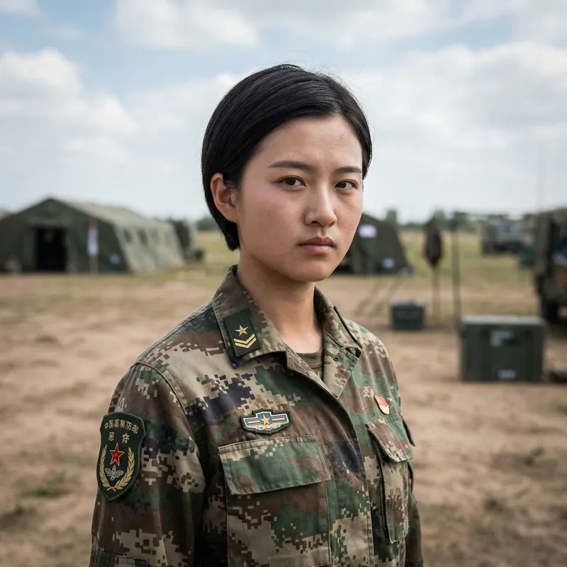 Female IDF Soldier in Uniform | Military Service