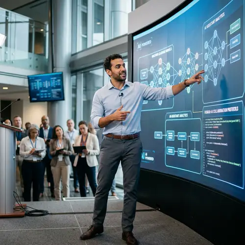 Middle-Eastern AI Expert Guiding Innovation