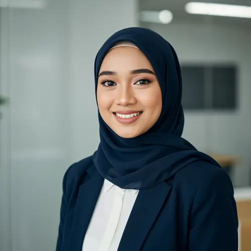 Professional LinkedIn Profile Photo in Hijab