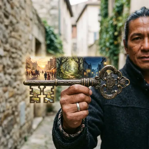 Unlocking the Past: A Unique Vintage Key