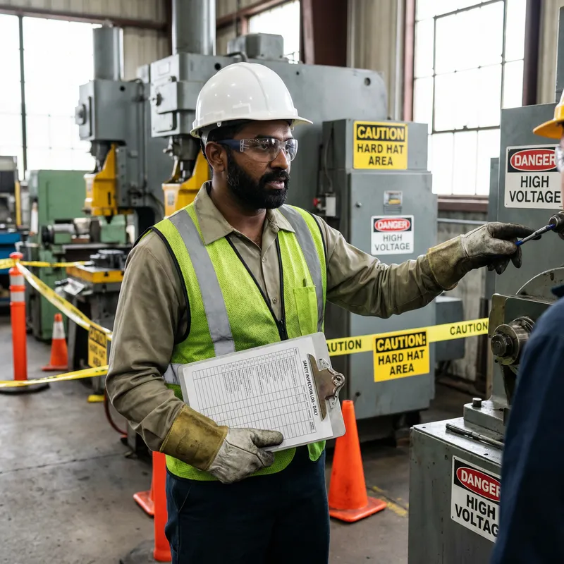 Indian Safety Inspector | Factory Inspection