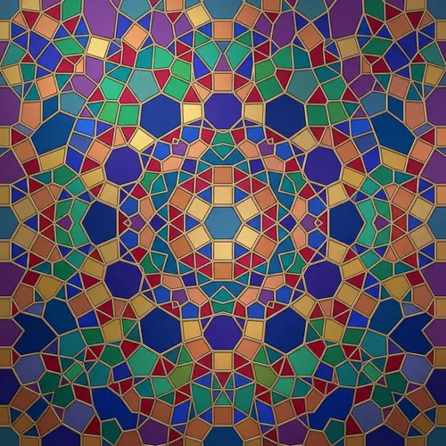 Intricate Semi-Regular Tessellation: Mathematical Precision & Artistic Beauty