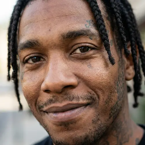 Expressive Photorealistic Portraits of Black Men