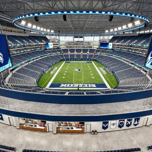 35,000 Seat NFL Style Outdoor Stadium Features