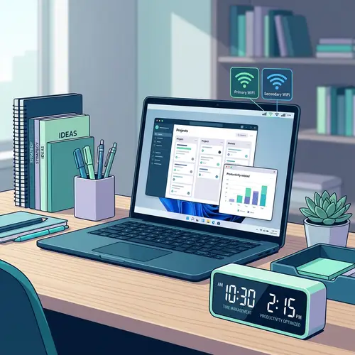 Enhance Productivity: Dual WiFi Connectivity for Efficiency