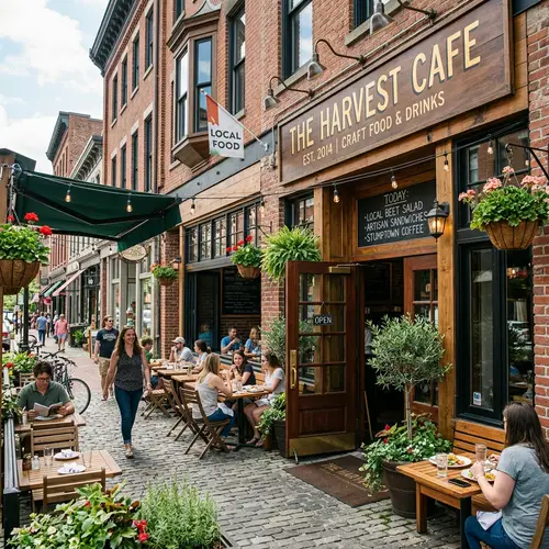 Food Venue Exterior: Discover Local Cuisine