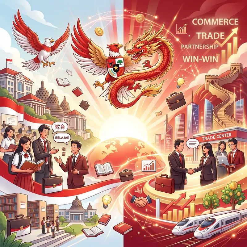 Collaboration Between Indonesia and China: Education, Language & Culture