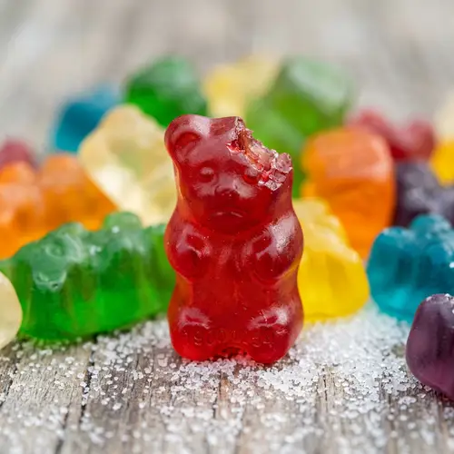Gummy Bear with Missing Ear - A Unique Treat