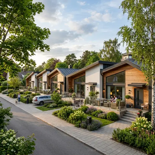 Beautiful Modern Bungalow Terrace Houses