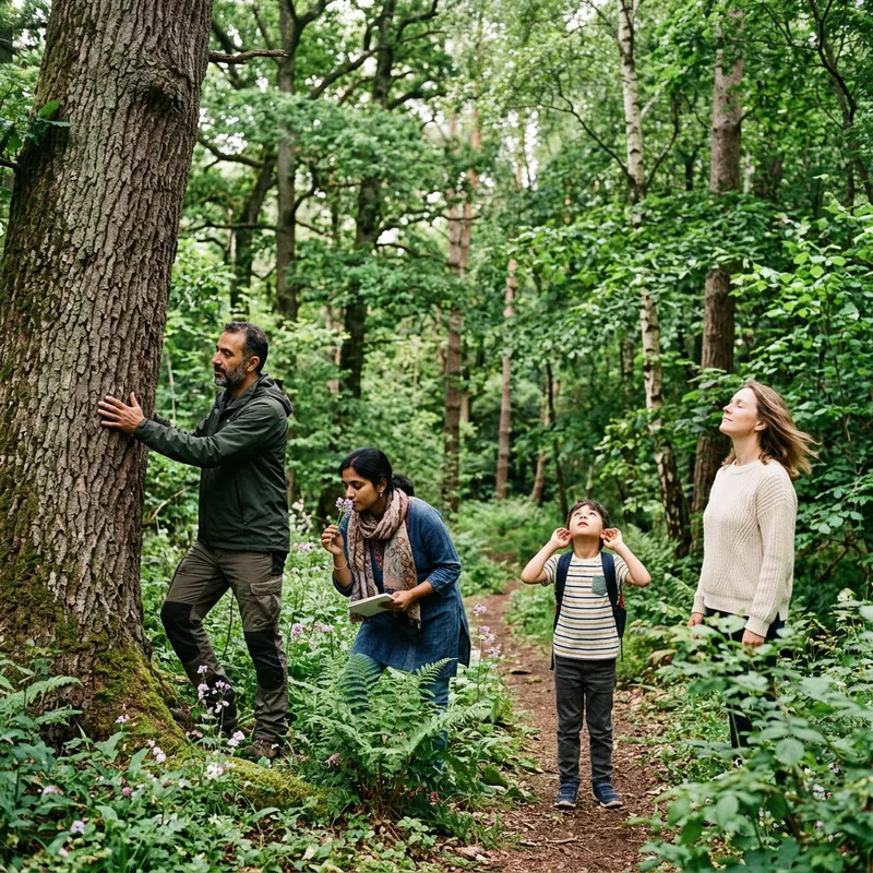 Forest Therapy: A Sensory Healing Experience Forest Therapy: A Sensory Healing Experience