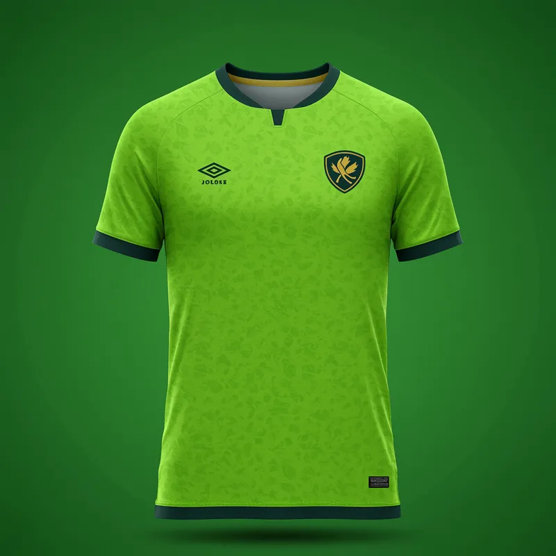Stylish Green Futsal Jersey Designs