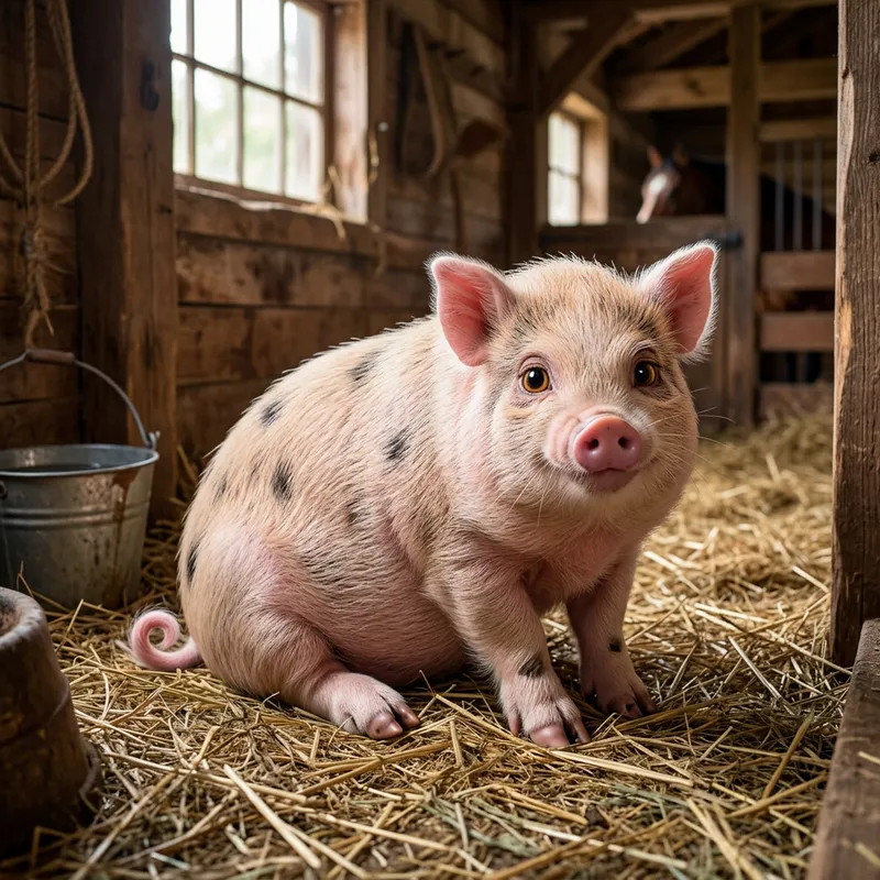 Crossbreed Cat Pig: Unique Feline Hybrid