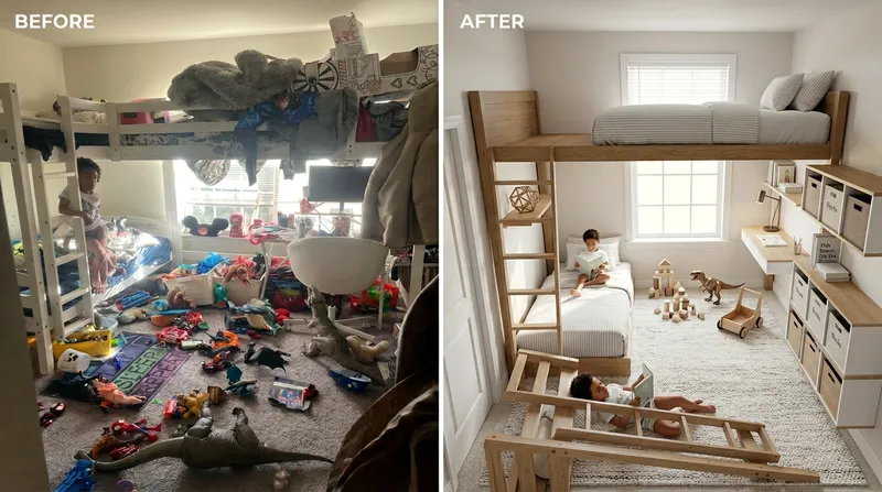 Transforming Kids' Room: Before & After Design
